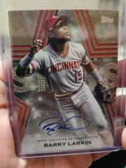 Barry Larkin [Gold] #BSA-BL Baseball Cards 2023 Topps Series 1 Stars Autographs Prices