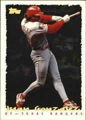 Juan Gonzalez #050 Baseball Cards 1995 Topps Cyberstats Prices