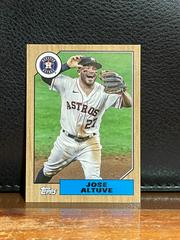Jose Altuve #78B-11 Baseball Cards 2022 Topps Mini 1987 Prices