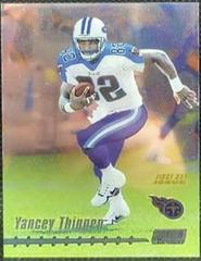 Yancey Thigpen [First Day Refractor] Football Cards 1999 Stadium Club Chrome Prices