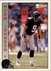 Norm Johnson Football Cards 1992 Pacific Prices