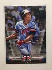 Rod Carew [Black] #S-12 Baseball Cards 2018 Topps Update Salute Prices