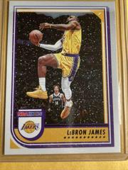 LeBron James [Purple Winter] Basketball Cards 2022 Panini Hoops Prices