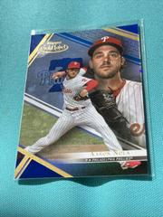 Aaron Nola [Class 1 Blue] #96 Baseball Cards 2021 Topps Gold Label Prices