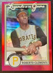 Roberto Clemente [Red] #LG-7 Baseball Cards 2023 Topps Legends of the Game Prices