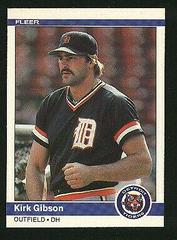 Kirk Gibson Baseball Cards 1984 Fleer Prices