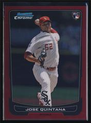 Jose Quintana [Red Refractor] #6 Baseball Cards 2012 Bowman Chrome Draft Prices
