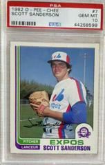Scott Sanderson #7 Baseball Cards 1982 O Pee Chee Prices