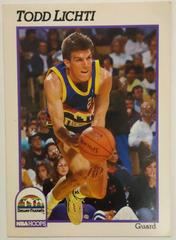 Todd Lichti #54 Basketball Cards 1991 Hoops Prices