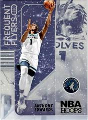Anthony Edwards [Winter] Basketball Cards 2022 Panini Hoops Frequent Flyers Prices