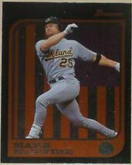 Mark McGwire #15 Baseball Cards 1997 Bowman International Prices
