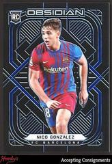 Nico Gonzalez [Electric Etch Blue] Soccer Cards 2021 Panini Obsidian Prices