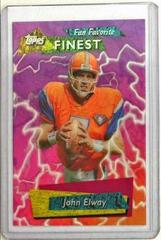 John Elway #FF13 Football Cards 1995 Topps Finest Fan Favorites Prices