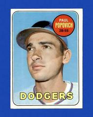 Paul Popovich #47 Baseball Cards 1969 Topps Prices