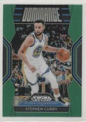 Stephen Curry [Green Prizm] Basketball Cards 2018 Panini Prizm Dominance Prices