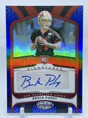 Brock Purdy [Blue] Football Cards 2022 Panini Certified Rookie Signatures Prices