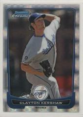 Clayton Kershaw [Xfractor] #45 Baseball Cards 2012 Bowman Chrome Prices