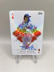Shane Bieber Baseball Cards 2023 Topps All Aces Autographs Prices