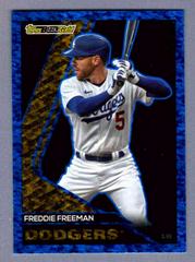 Freddie Freeman [Blue] #BG-13 Baseball Cards 2023 Topps Update Black Gold Prices