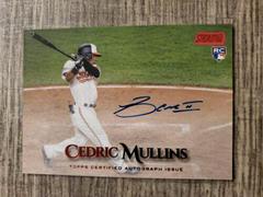 Cedric Mullins [Red] #CMU Baseball Cards 2019 Stadium Club Autographs Prices