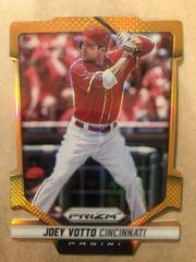 Joey Votto [Orange Die Cut Prizm] Baseball Cards 2014 Panini Prizm Prices