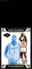 Clyde Drexler, Tracy McGrady [Blue] #45 Basketball Cards 2007 Topps CO-Signers Prices