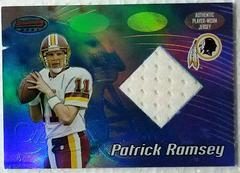 Patrick Ramsey [Jersey] Football Cards 2002 Bowman's Best Prices