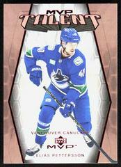 Elias Pettersson #MT-12 Hockey Cards 2023 Upper Deck MVP 20th Anniversary Prices