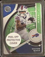Stefon Diggs [Neon] #2 Football Cards 2022 Panini Elements Prices