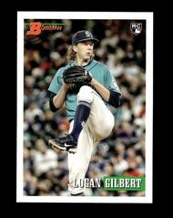 Logan Gilbert #8 Baseball Cards 2021 Bowman Heritage Prices