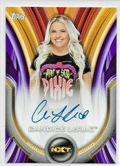 Candice LeRae [Purple] Wrestling Cards 2020 Topps WWE Women's Division Autographs Prices