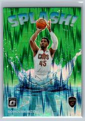 Donovan Mitchell [Green Shock] #3 Basketball Cards 2022 Panini Donruss Optic Splash Prices