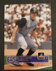 Brandon Webb #592 Baseball Cards 2003 Upper Deck Prices