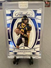 Aaron Rodgers [Sapphire] #12 Football Cards 2023 Panini Flawless Collegiate Prices