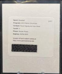 Buster Posey [Silver] Baseball Cards 2023 Panini Chronicles Royal Signatures Prices