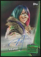 Asuka [Green] #A-AK Wrestling Cards 2019 Topps WWE Money in the Bank Autographs Prices