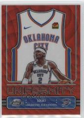 Shai Gilgeous-Alexander [Red Wave] #16 Basketball Cards 2022 Panini Contenders Optic Uniformity Prices