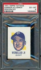 Harmon Killebrew Baseball Cards 1971 Topps Tattoos Perforated Prices