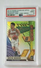 Devin Booker [Lime Green] Basketball Cards 2019 Panini Donruss Optic Express Lane Prices