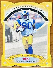 Isaac Bruce [Cut to the Chase] #43 Football Cards 1997 Panini Donruss Preferred Prices