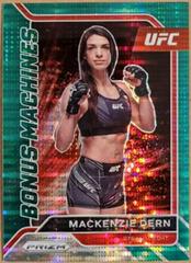 Mackenzie Dern [Green Pulsar] Ufc Cards 2022 Panini Prizm UFC Bonus Machines Prices