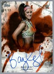Bayley [Orange] Wrestling Cards 2018 Topps WWE Undisputed Autographs Prices