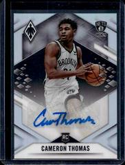 Cameron Thomas [Silver] #PRA-CTH Basketball Cards 2021 Panini Chronicles Phoenix Rookie Autographs Prices