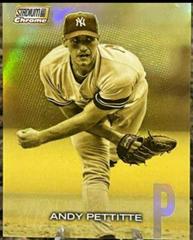 Andy Pettitte [Gold Minted] #SCC-80 Baseball Cards 2018 Stadium Club Chrome Prices