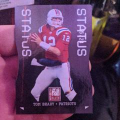 Tom Brady [Status Black] #57 Football Cards 2011 Panini Donruss Elite Prices