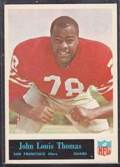 John Louis Thomas #181 Football Cards 1965 Philadelphia Prices