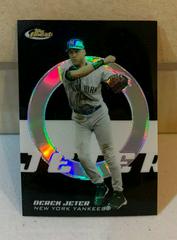 Derek Jeter [Black Refractor] #125 Baseball Cards 2005 Finest Prices