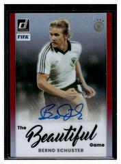 Bernd Schuster [Red] #BA-BSR Soccer Cards 2022 Panini Donruss Beautiful Game Autographs Prices