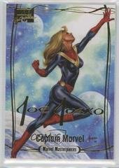 Captain Marvel [Gold Foil] #69 Marvel 2016 Masterpieces Prices