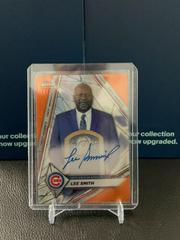 Lee Smith [Orange] #FMA-LS Baseball Cards 2022 Topps Finest Moments Autographs Prices